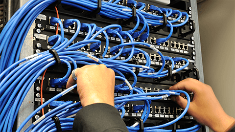 Structured cabling installation and maintenance